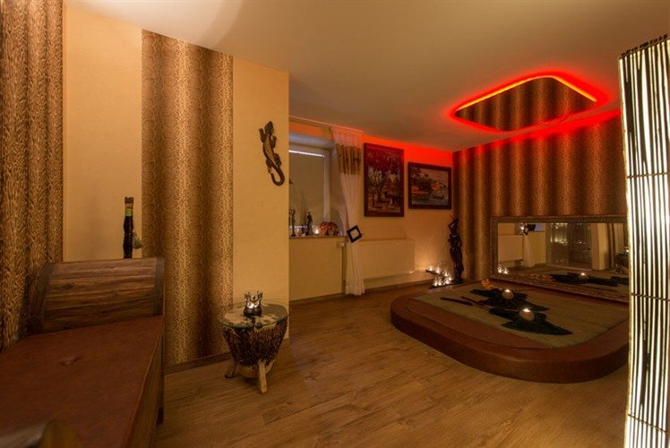 Bild von der Einrichtung ganz im afrikanischen Stil